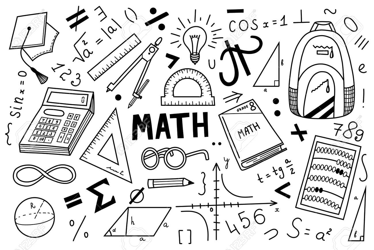 dibujo de garabatos matemáticos