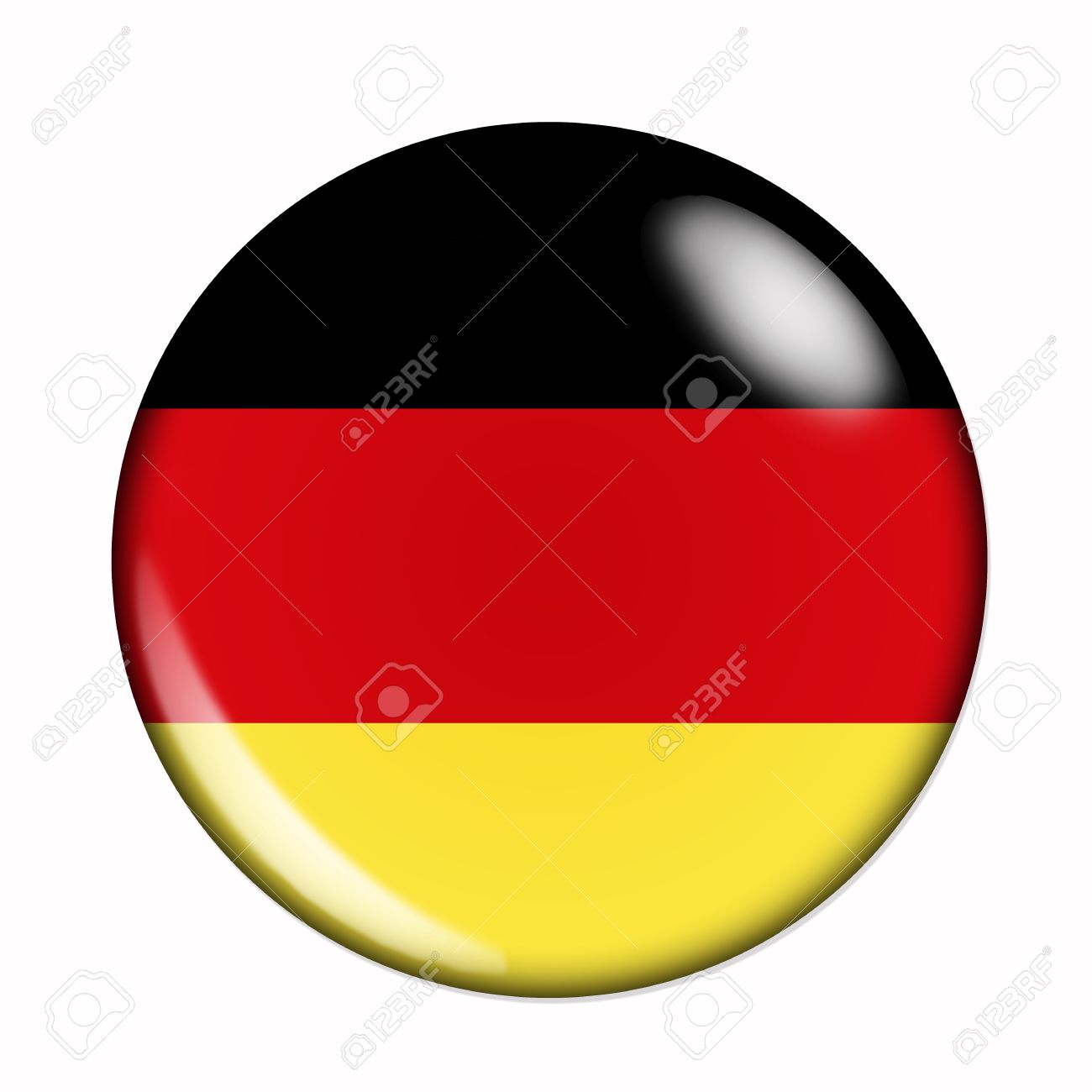circular buttonised flag of