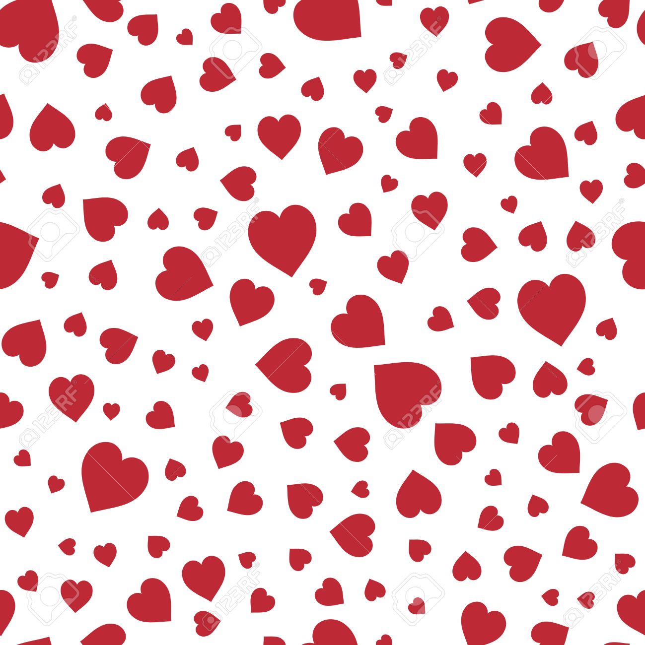 red hearts seamless pattern good for textile and paper print card poster another design cute saint valentine day vector illustration love theme royalty free cliparts vectors and stock illustration image 62197605