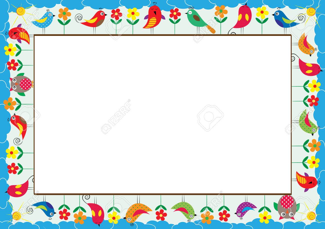 colored frame for children
