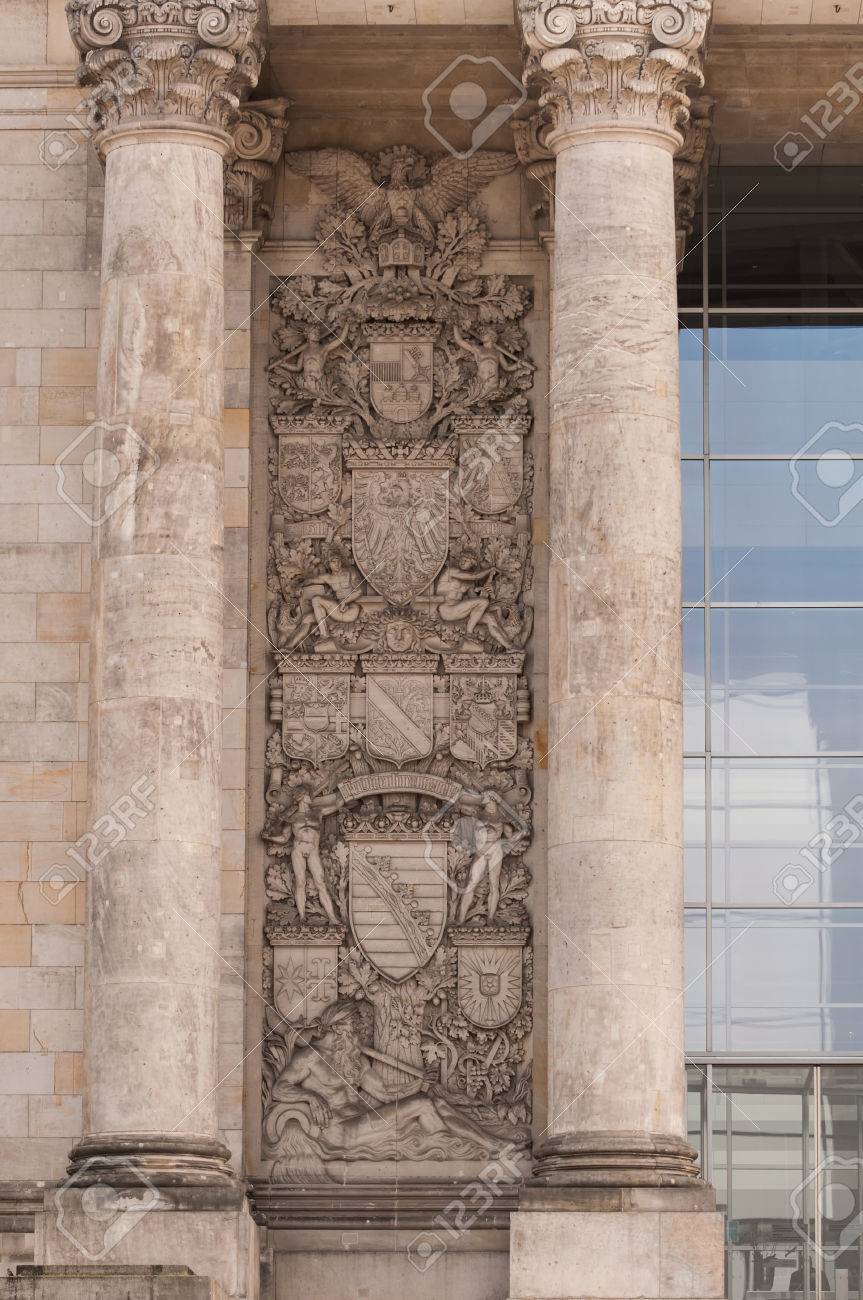 国会議事堂 ドイツ語 Reichstagsgebaude 正式に Plenarbereich Reichstagsgebaude はベルリン ドイツの歴史的な建物が建て帝国議会 ドイツ語 Reichstag ドイツ帝国の の写真素材 画像素材 Image