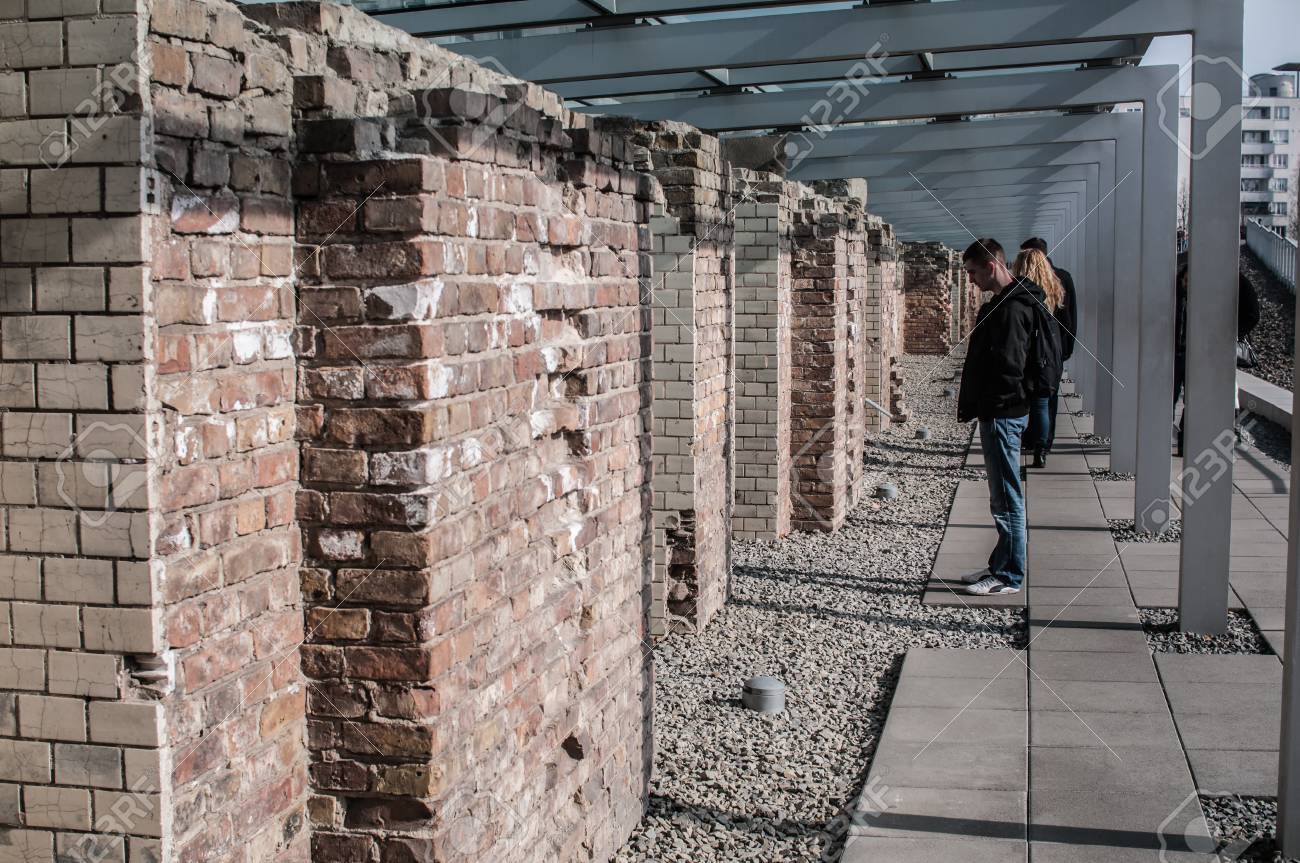 Museum of the topography of terror in berlin located on niederkirchnerstrasse the site of