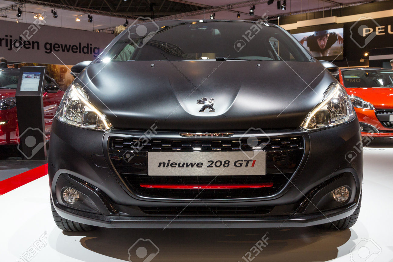 Amsterdam April 16 15 Peugeot 8 Gt Line At The Autorai Stock Photo Picture And Royalty Free Image Image