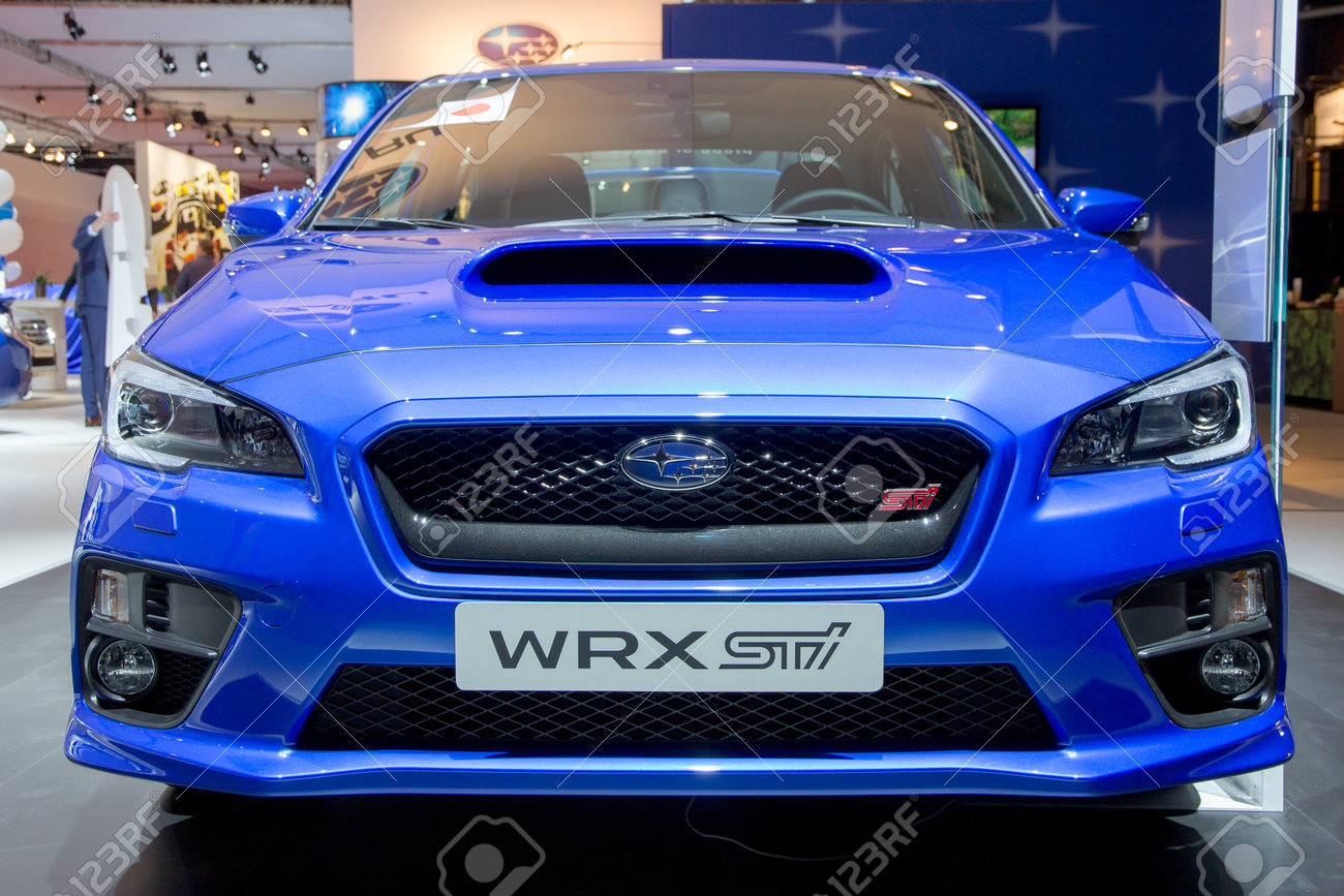 Amsterdam April 16 15 Subaru Impreza Wrx Sti At The Autorai 15 Stock Photo Picture And Royalty Free Image Image