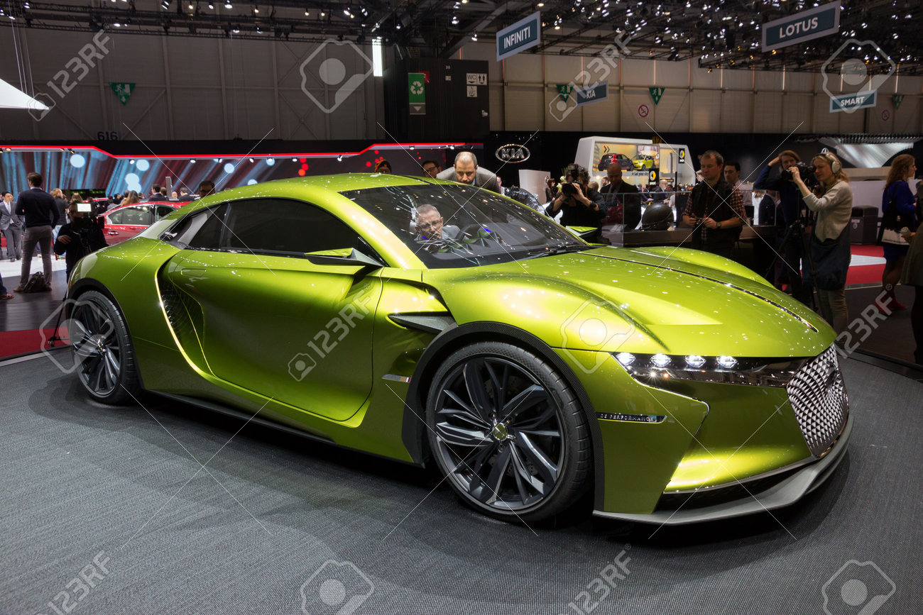 Geneva Switzerland March 2 16 Citroen Ds E Tense Gt Concept Stock Photo Picture And Royalty Free Image Image