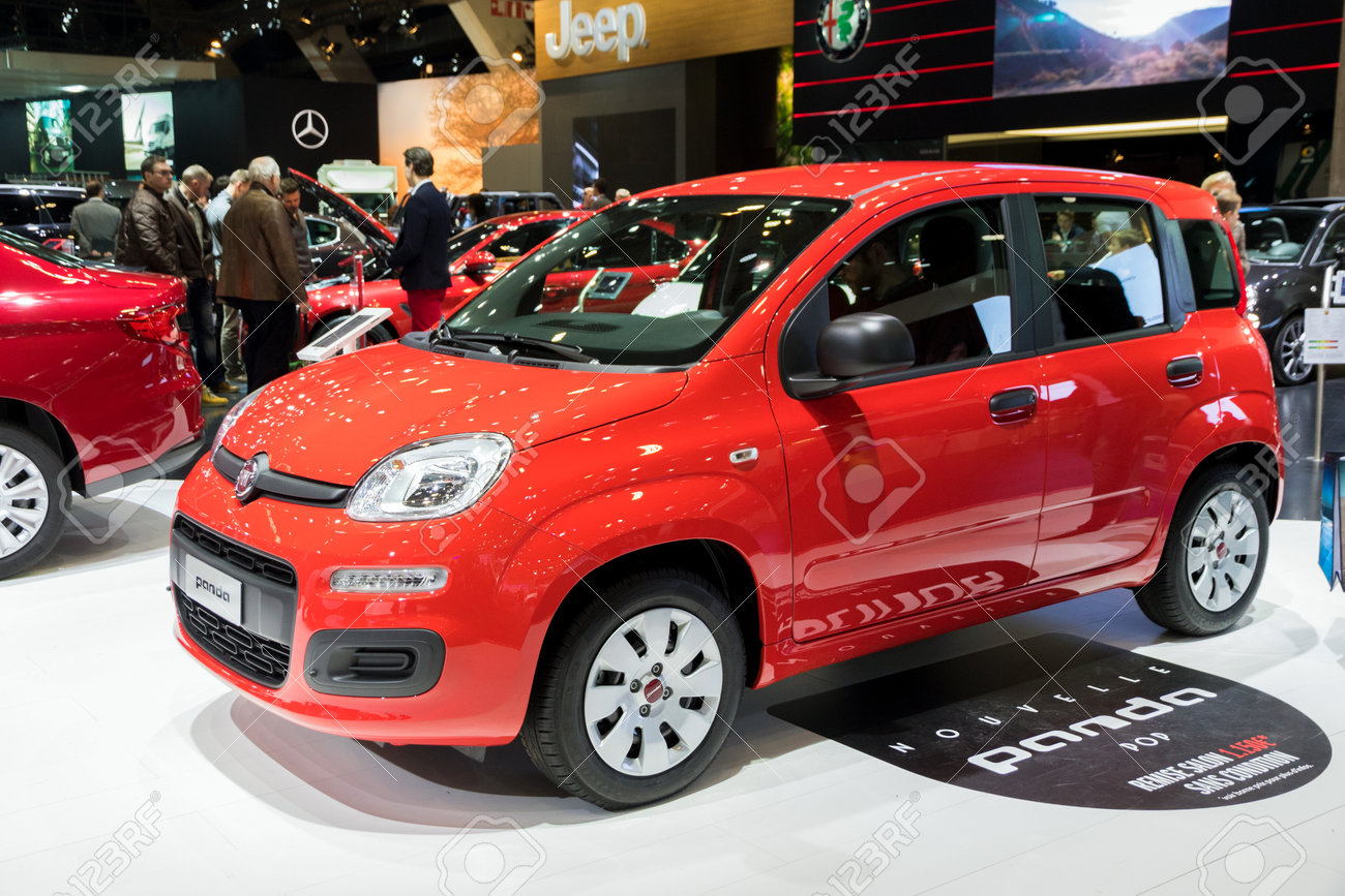 Fiat Panda 2017 >> Brussels Jan 19 2017 New Fiat Panda Pop On Display At The Fiat Panda 2017 >> Brussels Jan 19 2017 New Fiat Panda Pop On Display At The