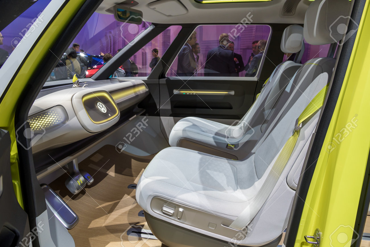 volkswagen electric van interior