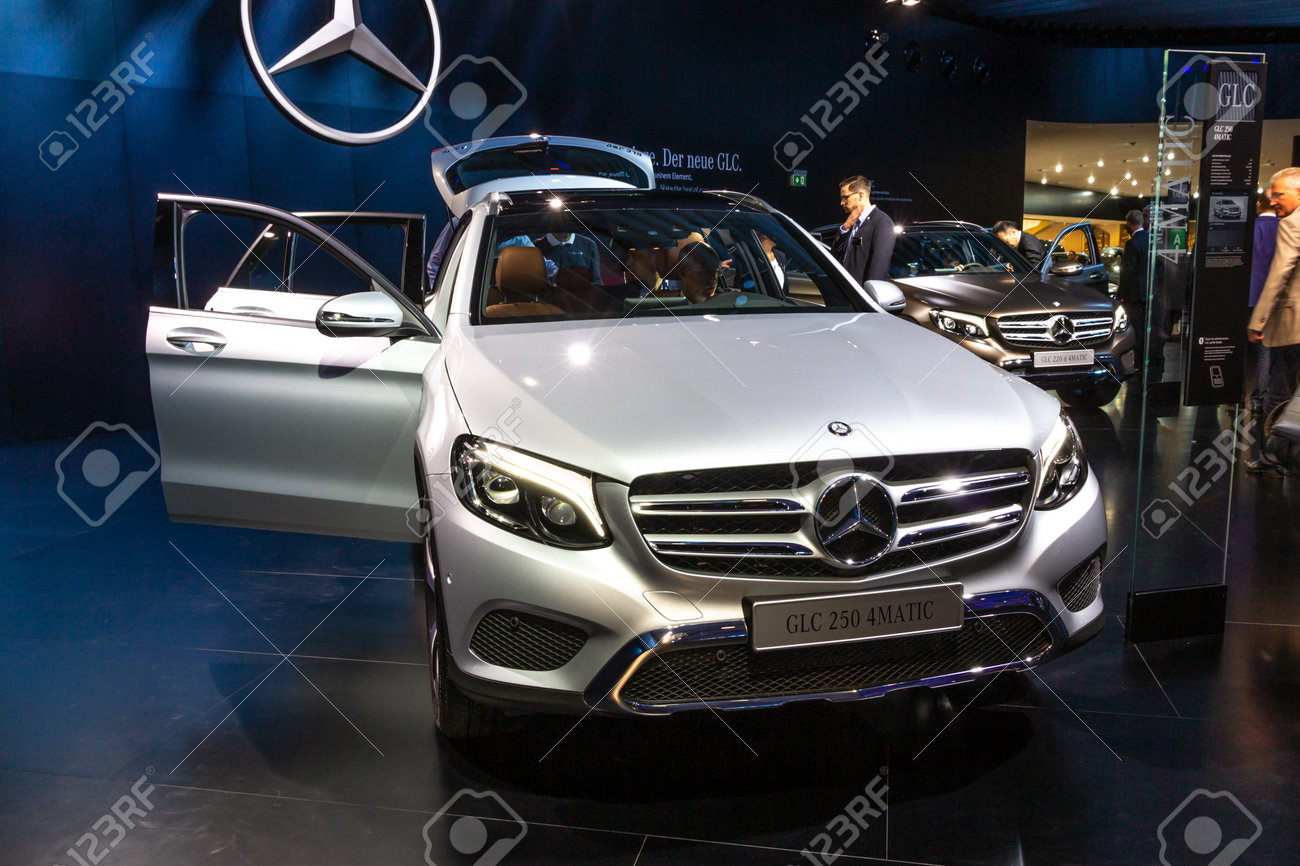 Frankfurt Germany Sep 16 2015 Mercedes Benz Glc 250 4matic