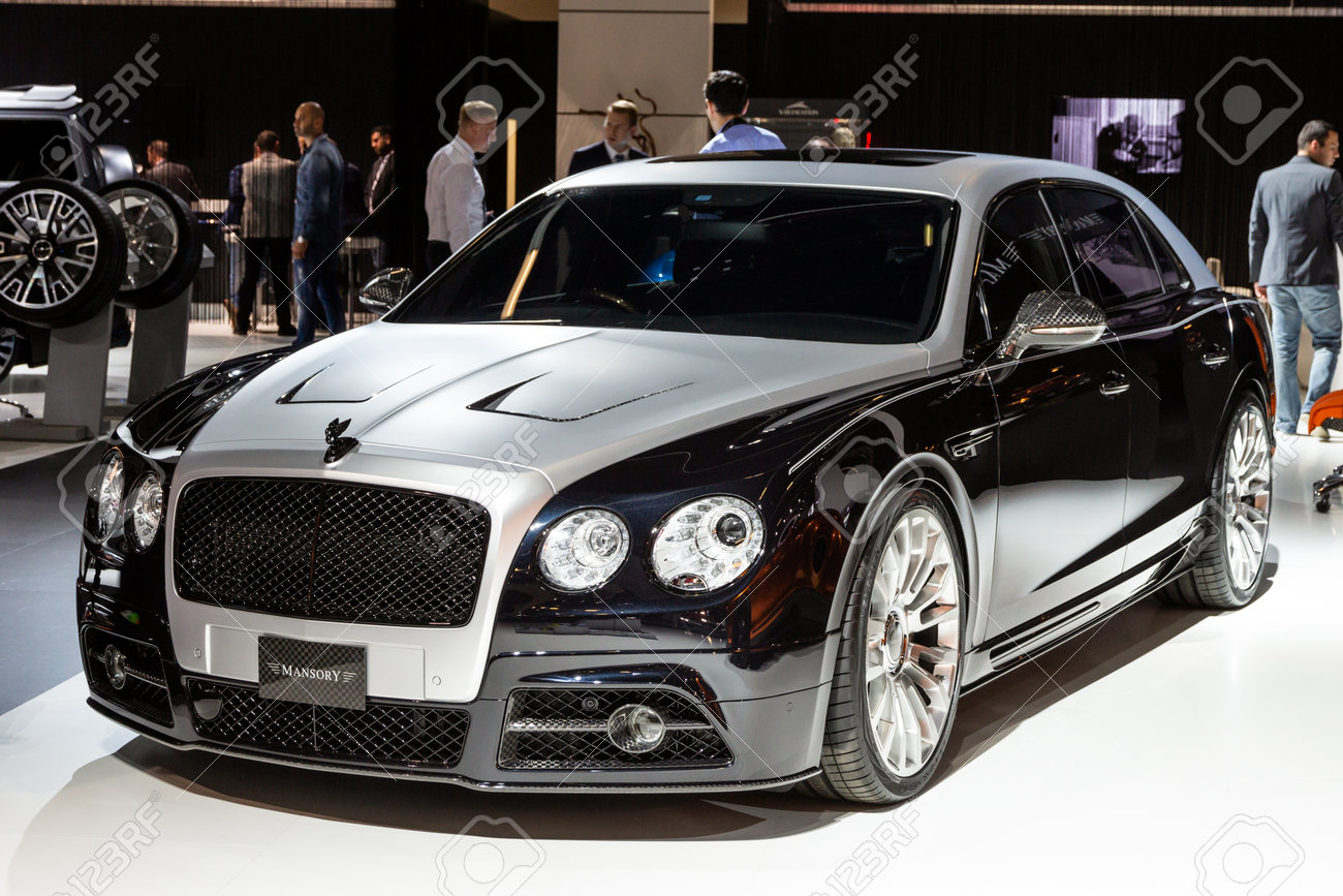 Frankfurt Germany Sep 16 2015 Mansory Bentley Continental