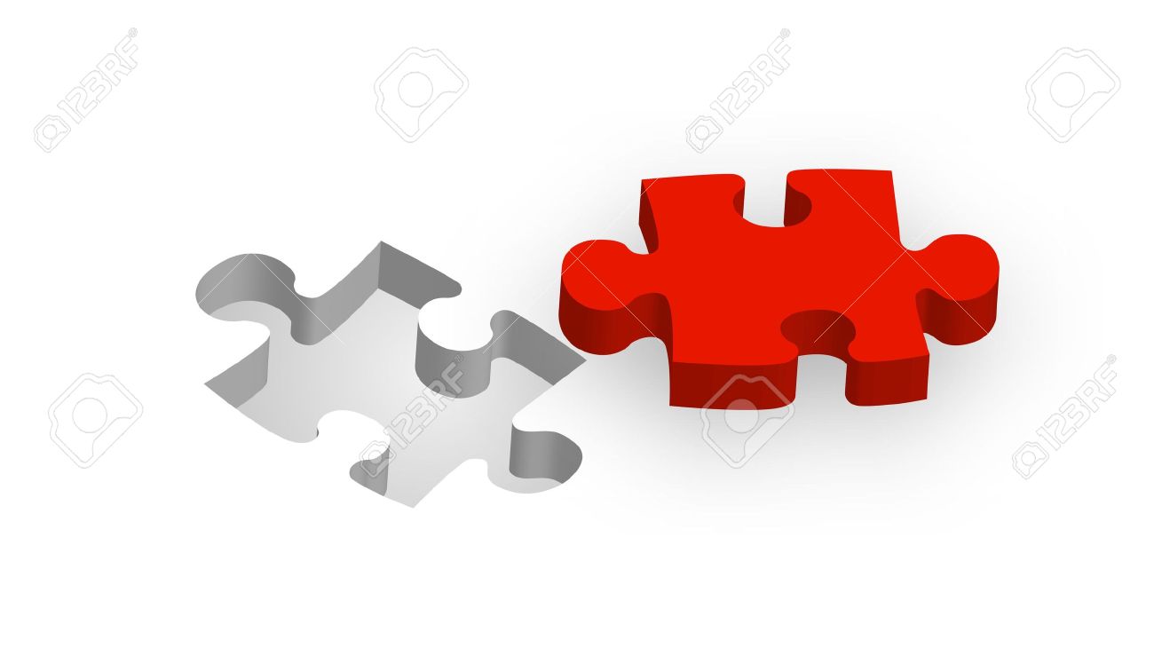 a red piece of