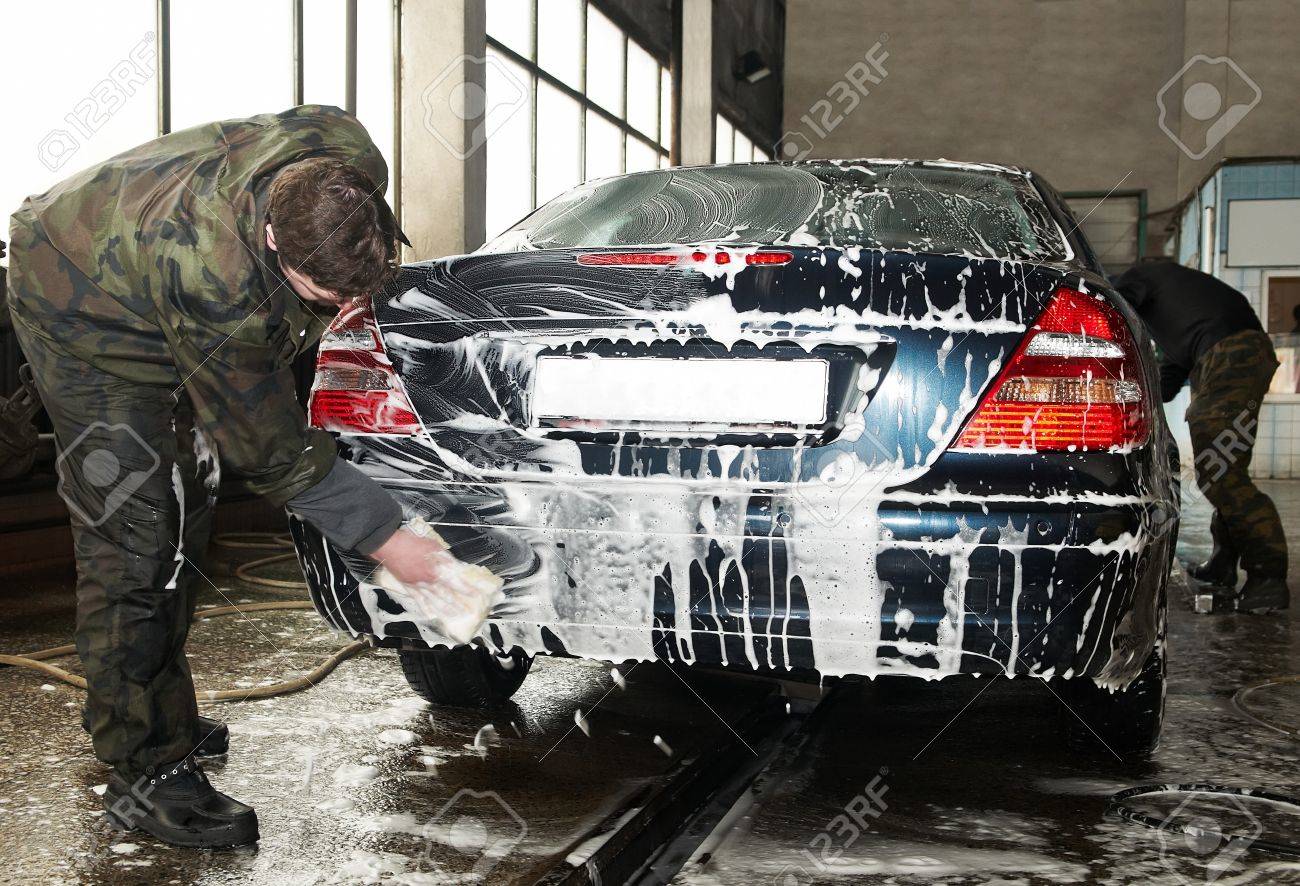 Manual Car Washing Cleaning With Foam 