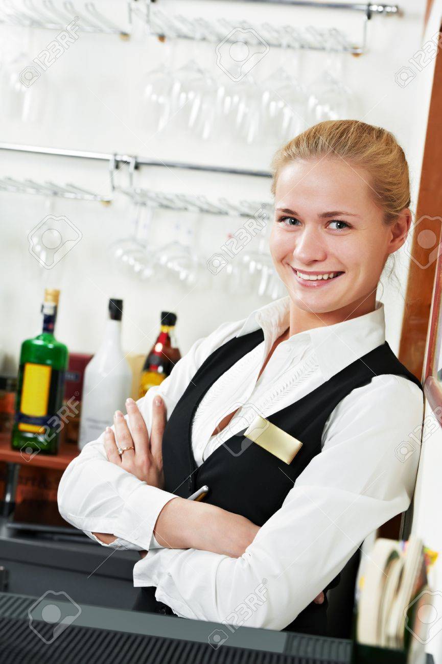 restaurant manager bartender woman