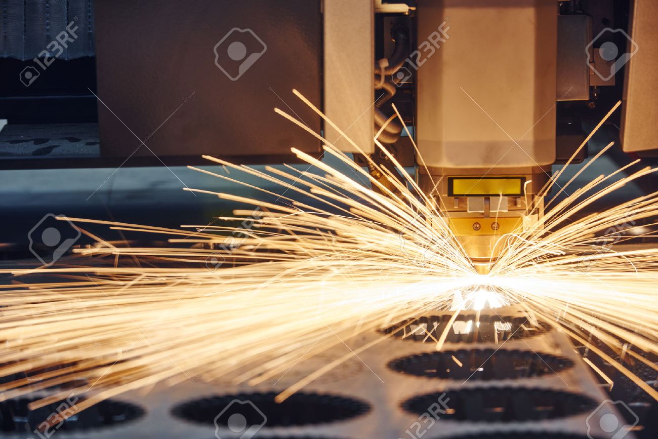 metal working laser cutting technology of flat sheet metal steel flat stock sheet metal