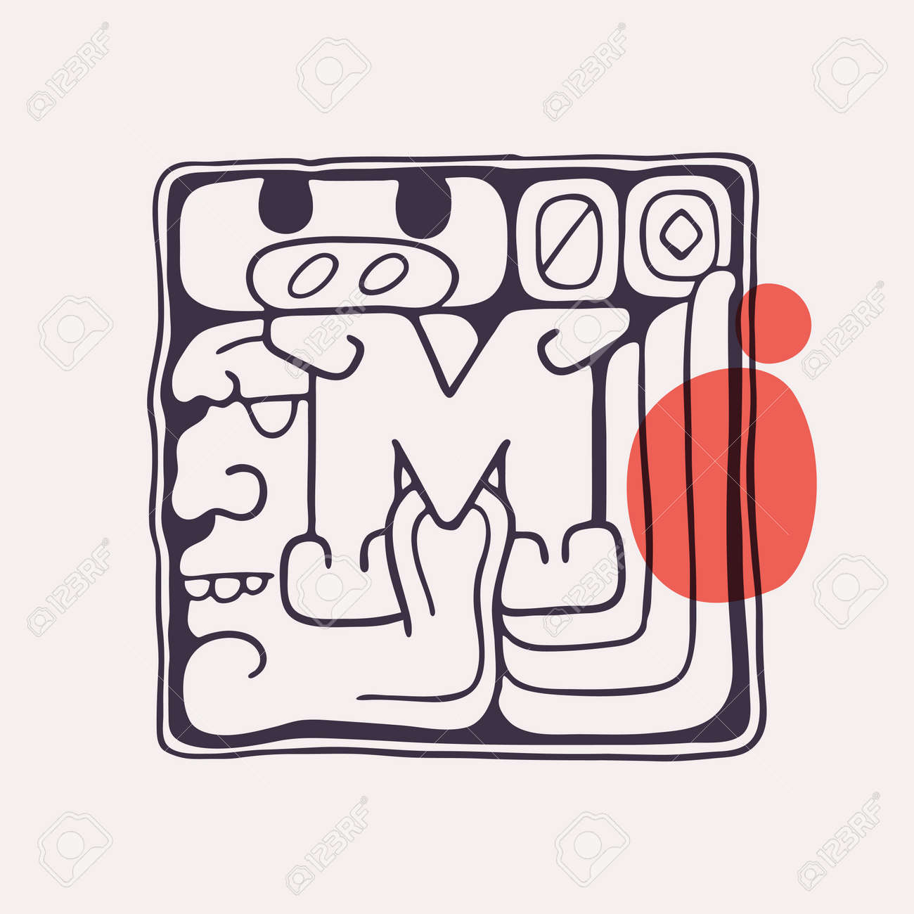 initial m tattoo designs