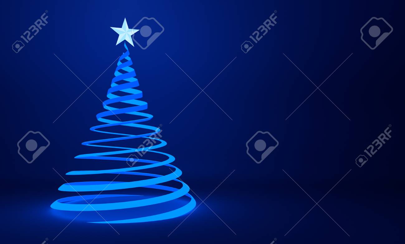 Albero Di Natale Disegno Stilizzato Stampae Colorare