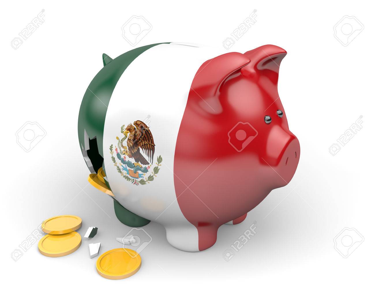 Mexico economy and finance concept for poverty and national debt - 50990772 Mexico economy and finance concept for poverty and national debt - 50990772