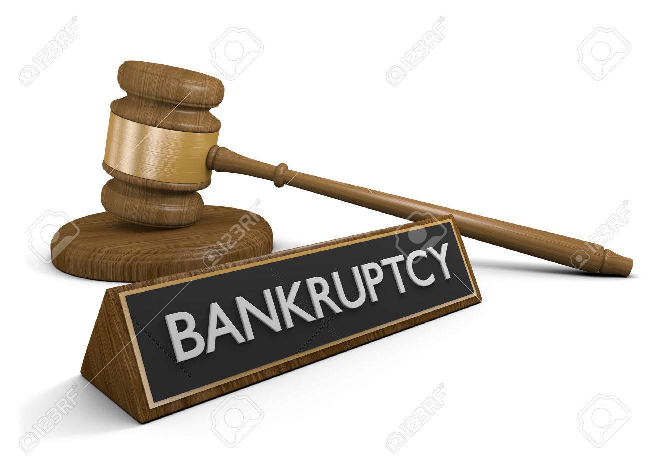 Laws dealing with corporate bankruptcy and financial disasters, 3D rendering - 60225517 Laws dealing with corporate bankruptcy and financial disasters, 3D rendering - 60225517