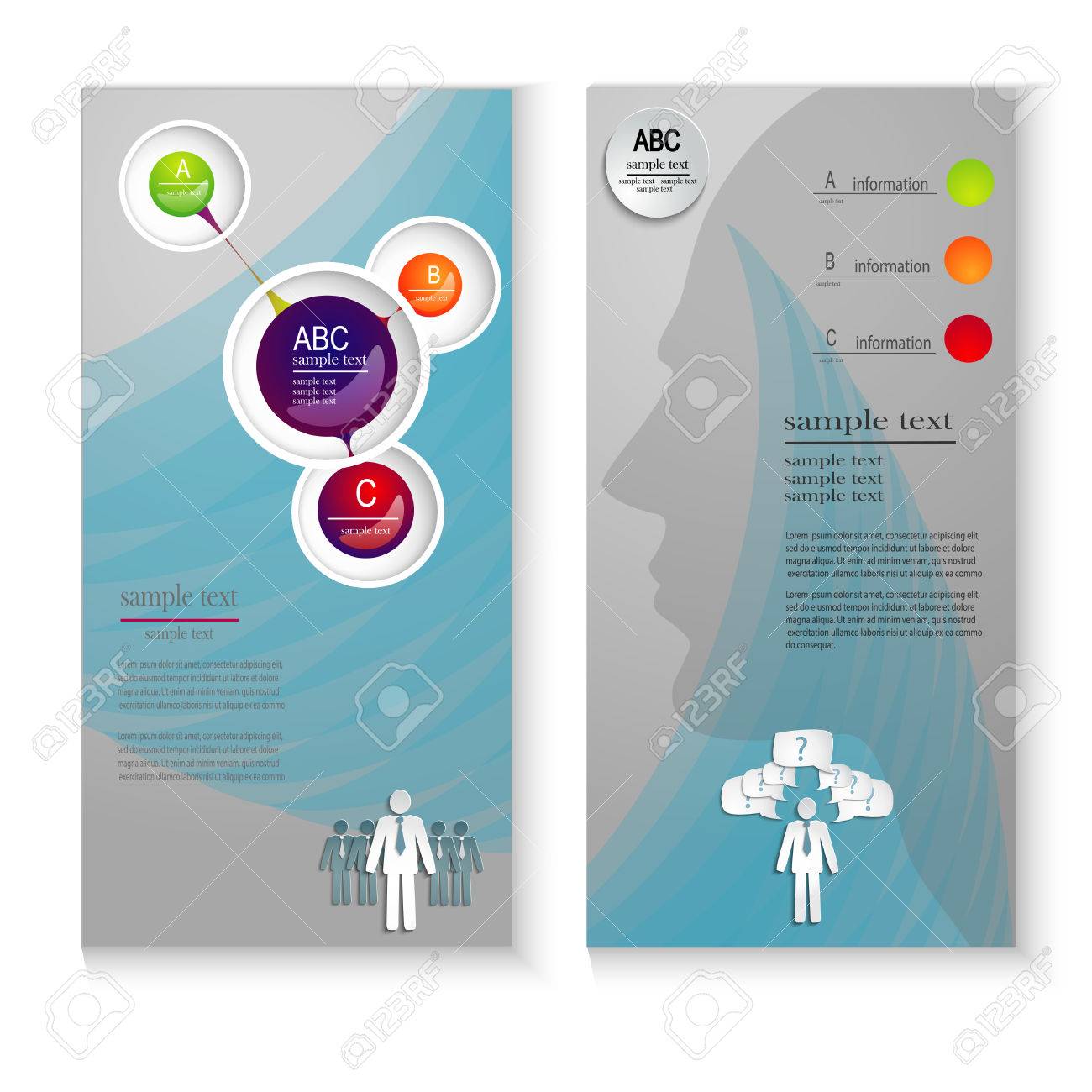 information flyers template