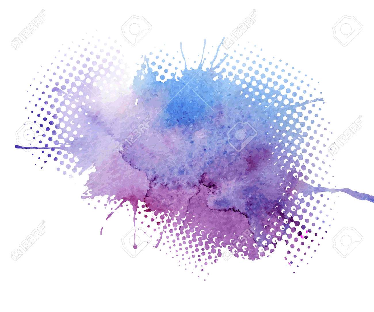 Abstract watercolor splash. Watercolor drop. - 41817350 Abstract watercolor splash. Watercolor drop. - 41817350
