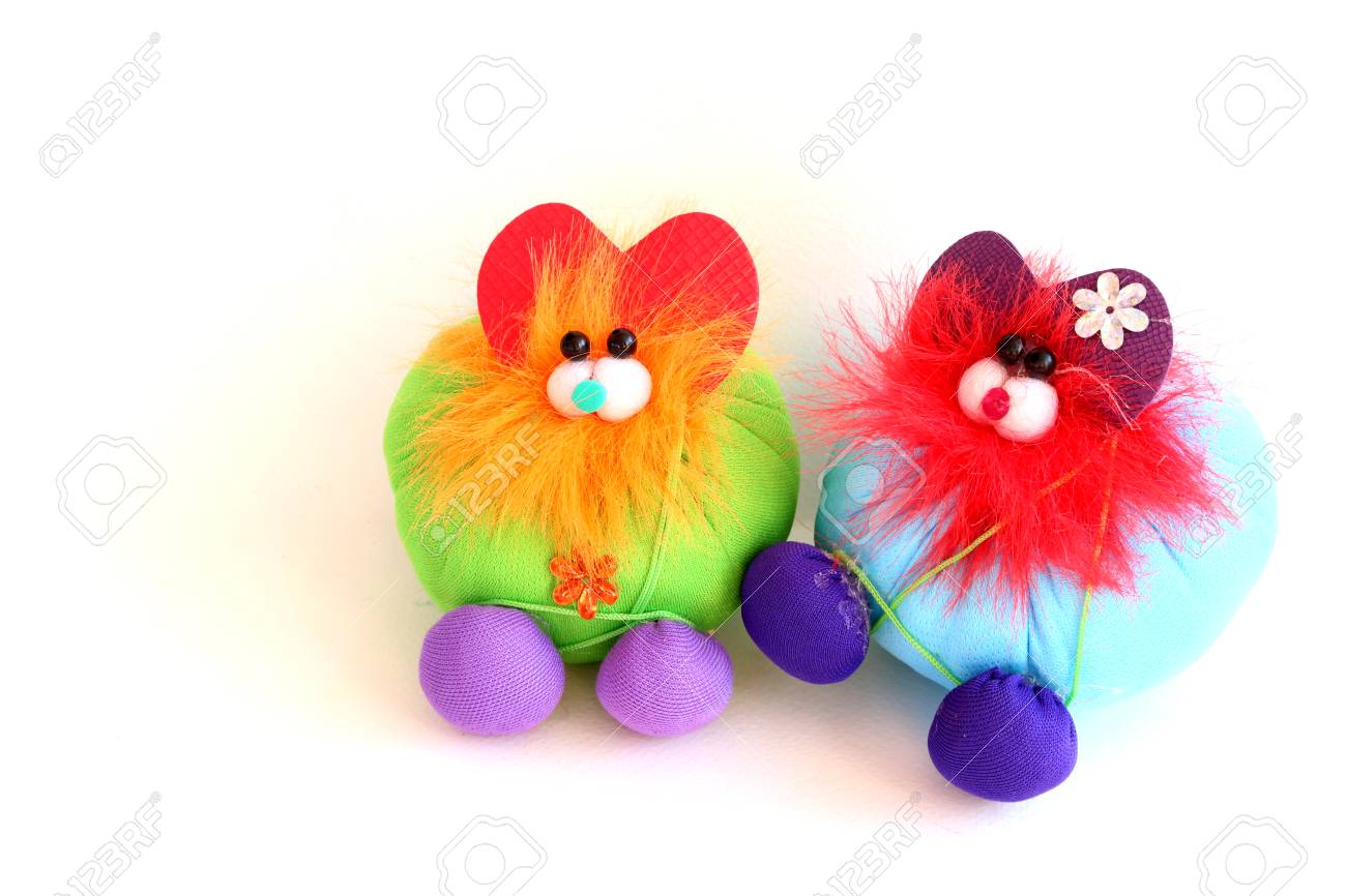 muñecas hechas a mano de tela