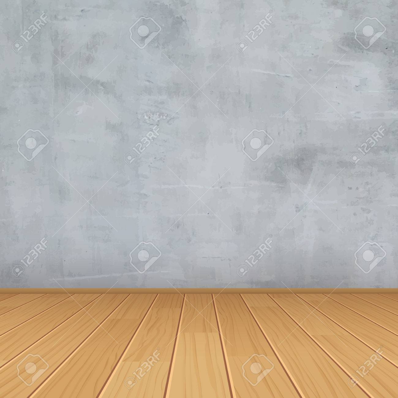 empty room with concrete wall and wooden floor - 54616552 empty room with concrete wall and wooden floor - 54616552