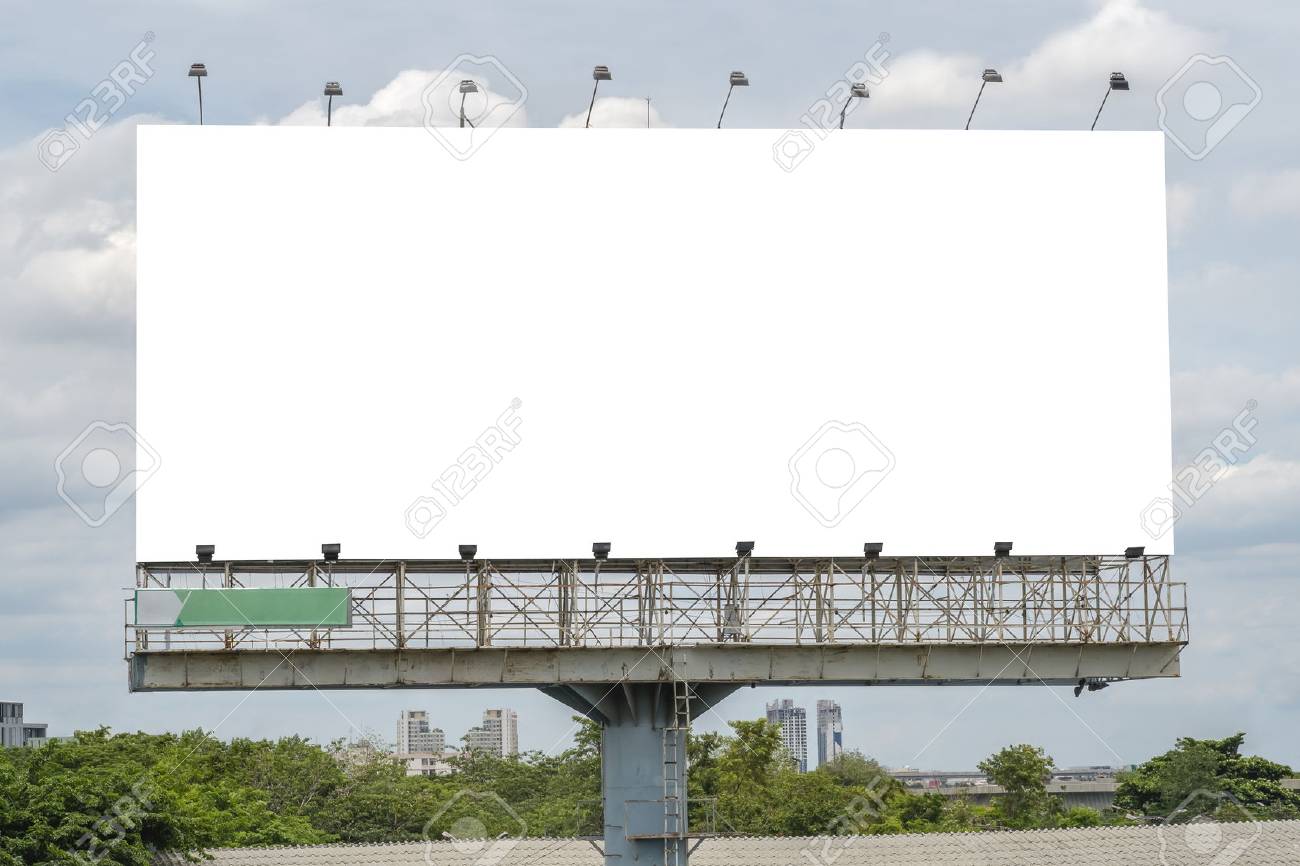 Download Blank Billboard Template In Bangkok Thailand Stock Photo Picture And Royalty Free Image Image 59380810