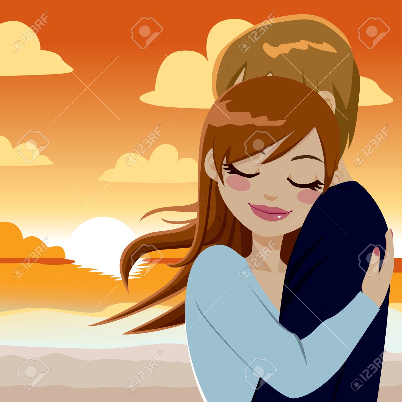 Beautiful Young Couple In Love Making A Passionate And Tender Hug On Sunset Royalty Free Cliparts Vectors And Stock Illustration Image Beautiful Young Couple In Love Making A Passionate And Tender Hug On Sunset Royalty Free Cliparts Vectors And Stock Illustration Image