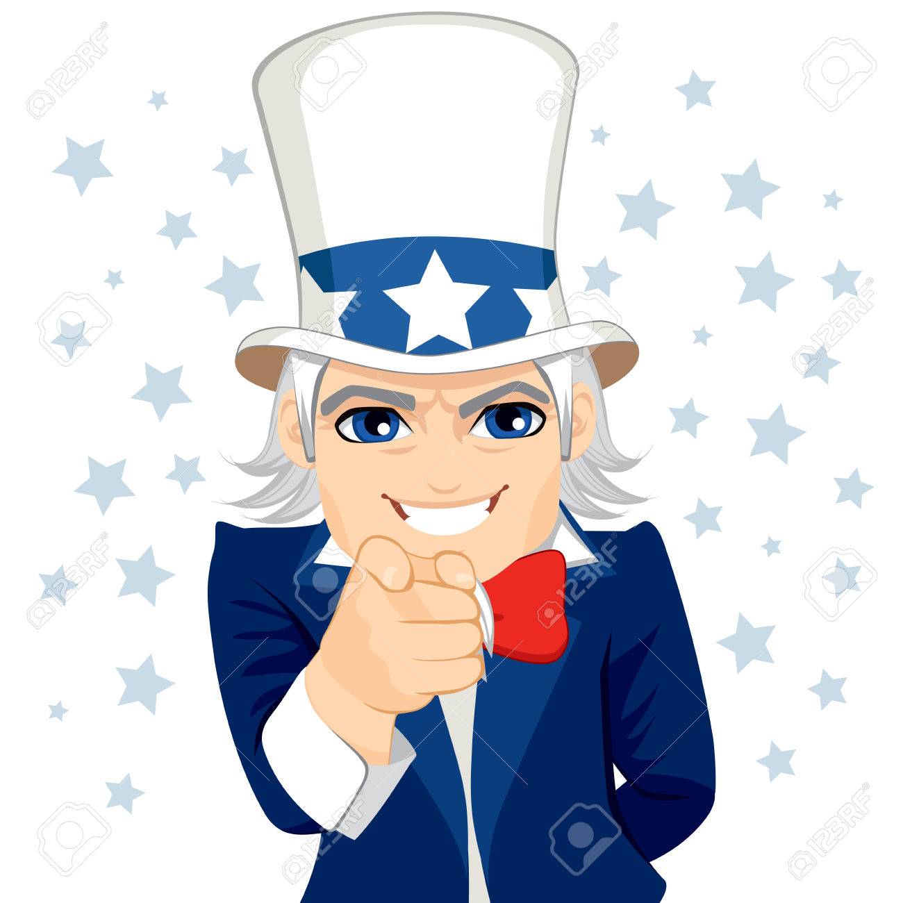 Old Man Disguised As Uncle Sam Representing Wants You Concept Royalty Free Cliparts Vectors And Stock Illustration Image 38983930