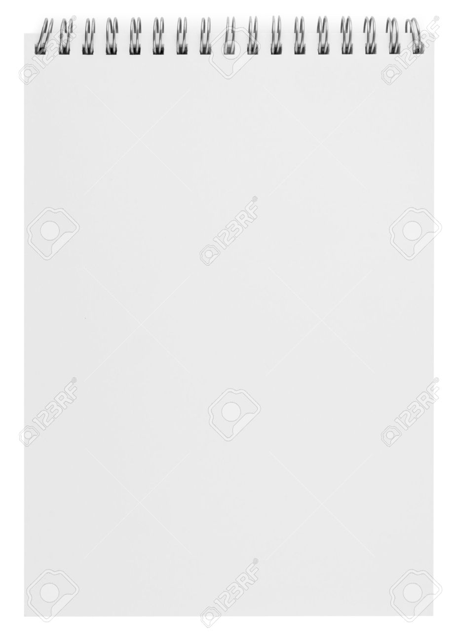 Spiral Notebook With Blank Pages High-Res Stock Photo - Getty Images