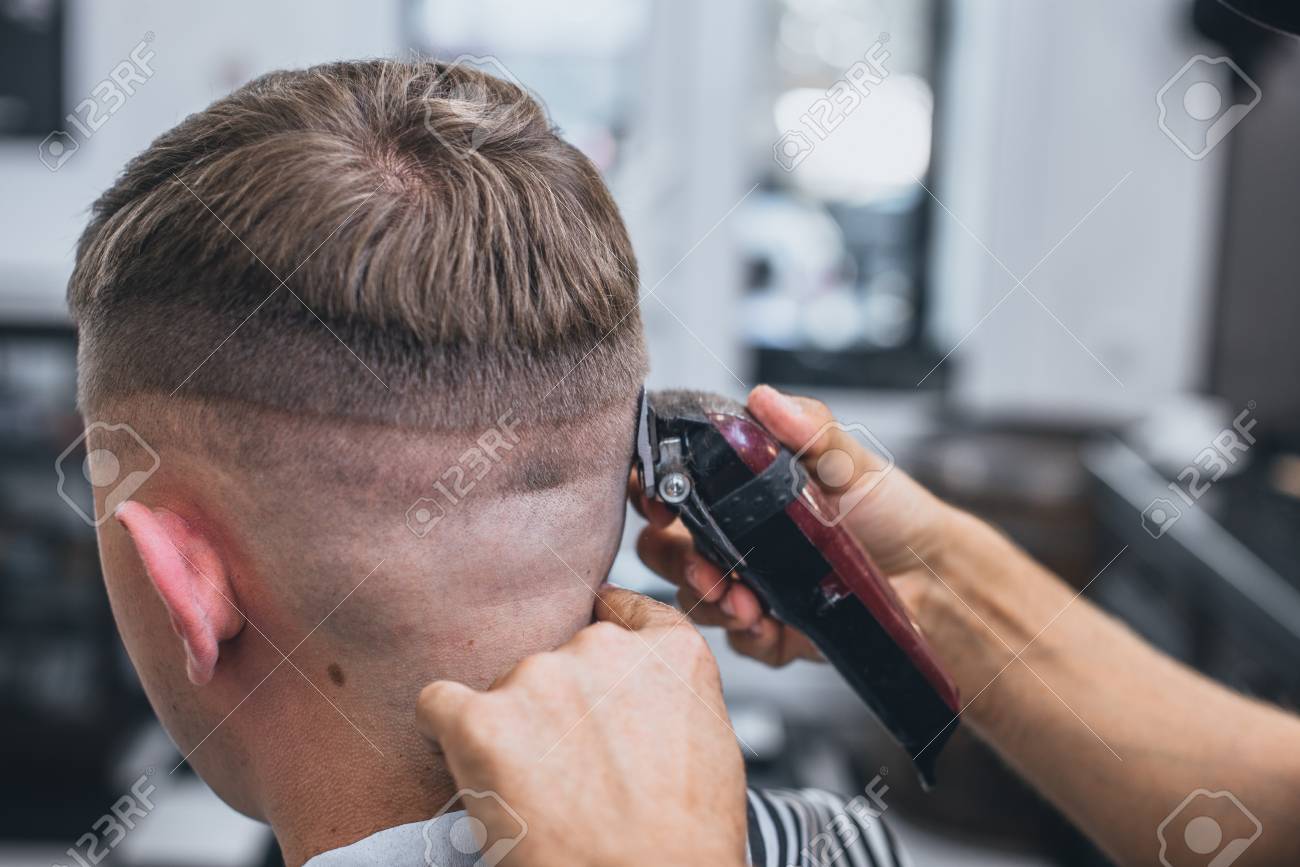 haircut men machine