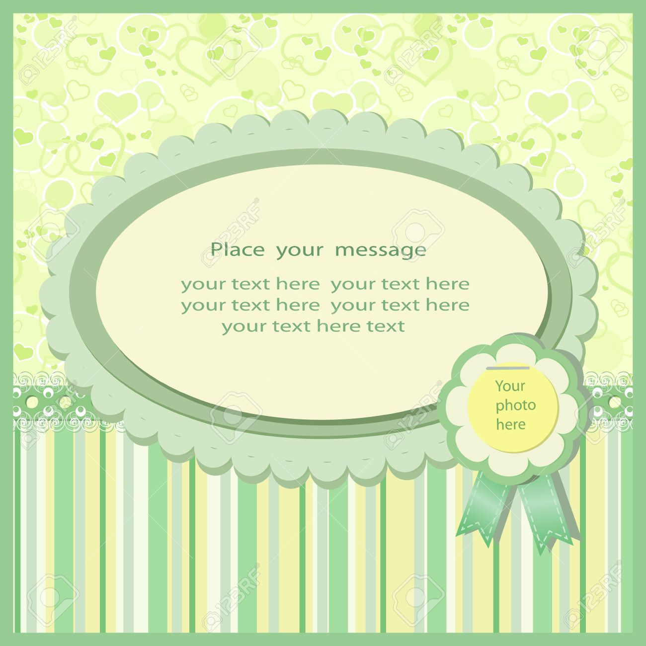 retro background in green tones royalty free cliparts vectors and green baby background