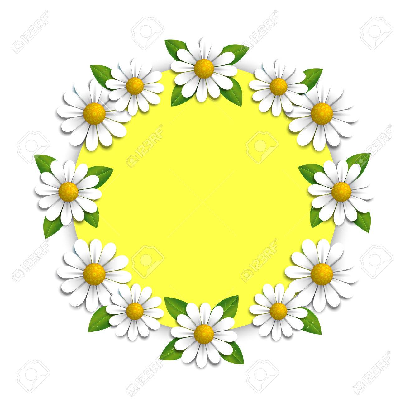 花の背景ベクトル イラスト デイジーとのイラスト素材 ベクタ Image 花の背景ベクトル イラスト デイジーとのイラスト素材 ベクタ Image