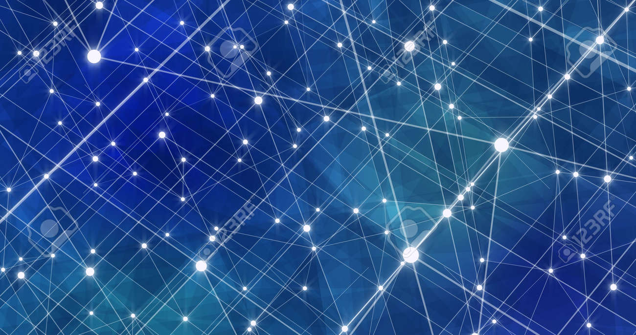 Triangles, dots and lines a shallow depth of field connect against a background from a shallow depth of field. 3D illustration - 166585615 Triangles, dots and lines a shallow depth of field connect against a background from a shallow depth of field. 3D illustration - 166585615