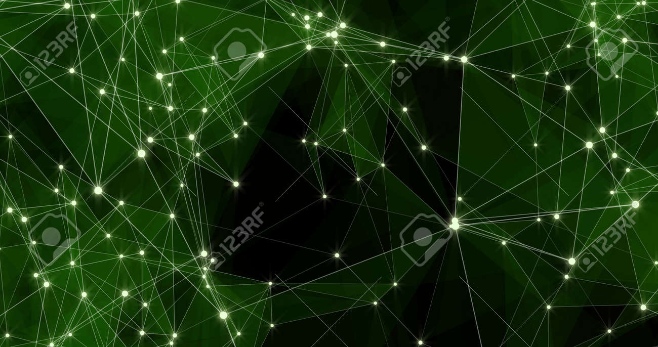 Triangles, dots and lines a shallow depth of field connect against a background from a shallow depth of field. 3D illustration - 166585618 Triangles, dots and lines a shallow depth of field connect against a background from a shallow depth of field. 3D illustration - 166585618