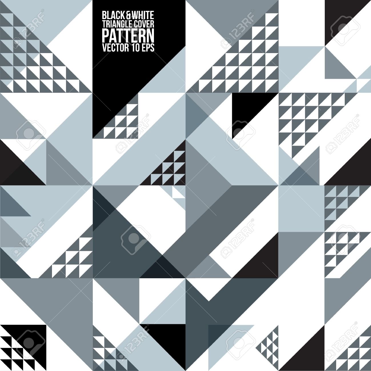 Abstract Geometric Black White Triangle Pattern Background , Cover , Layout , Magazine, Brochure , Poster , Website , etc - 21117085 Abstract Geometric Black White Triangle Pattern Background , Cover , Layout , Magazine, Brochure , Poster , Website , etc - 21117085