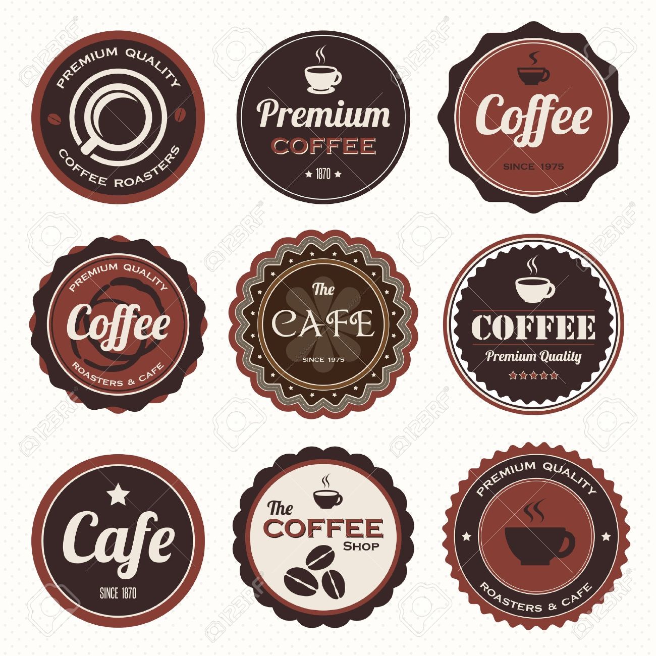 Vintage Coffee Cup Vector Vintage Coffee Cup Vector