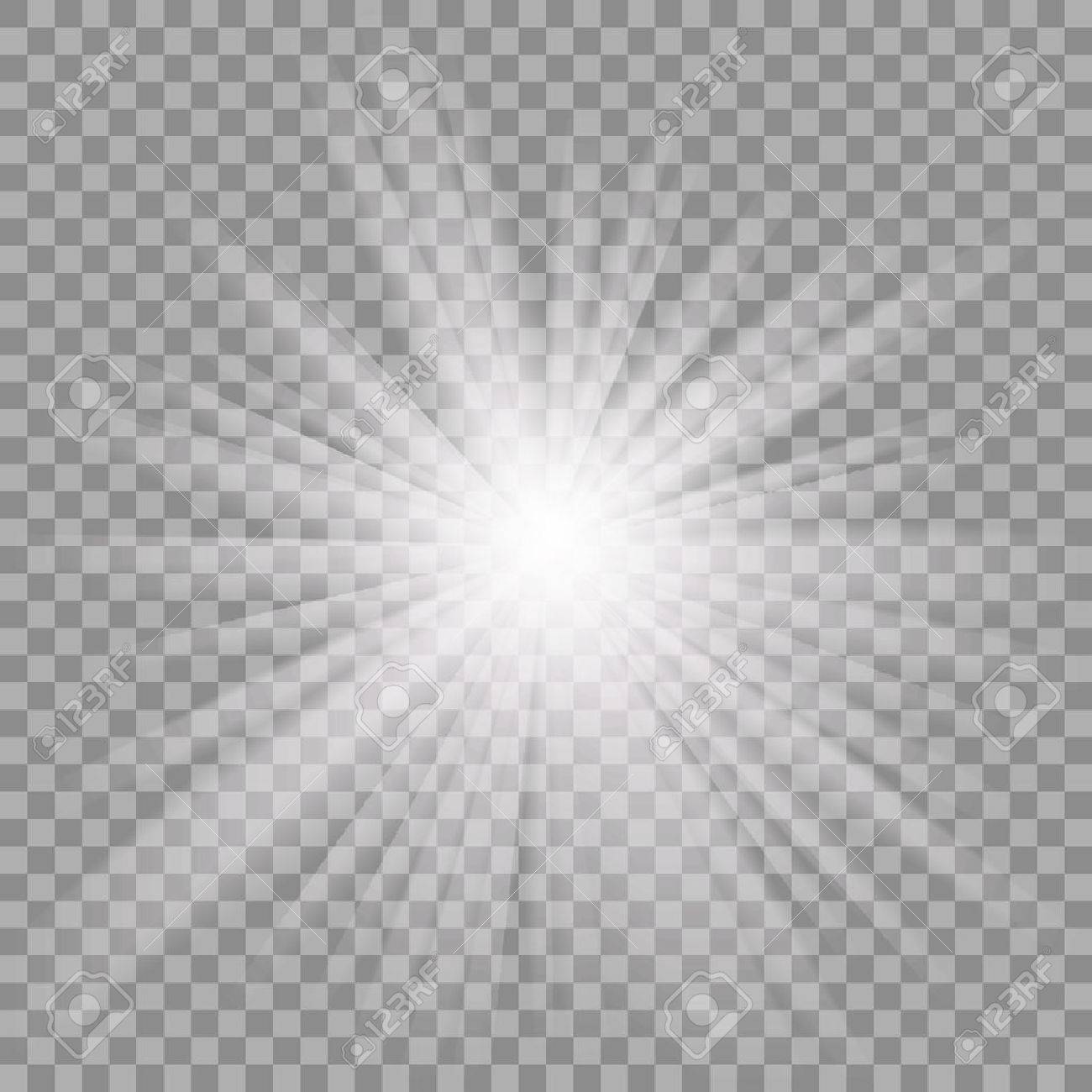 White glowing light burst explosion with transparent. - 53121695 White glowing light burst explosion with transparent. - 53121695