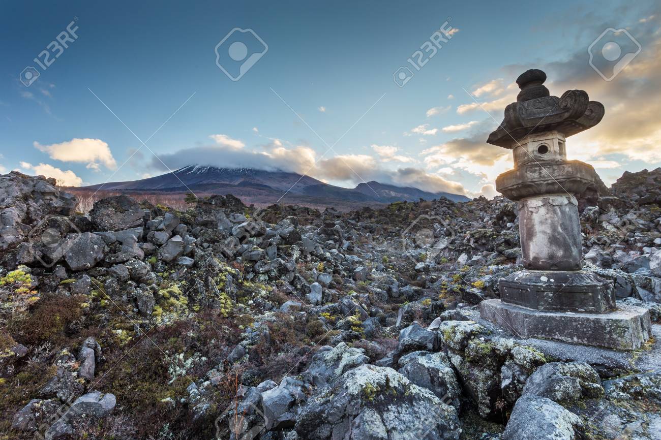 onioshidashi volcanic park in nagano japan stock photo picture and