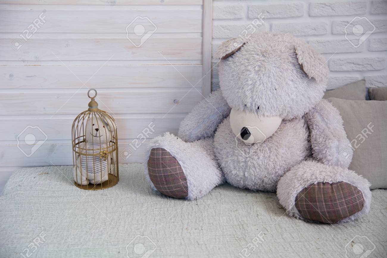 teddy bear cage