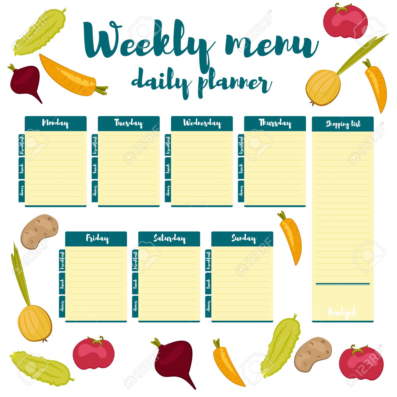 Menu semanal desayunos saludables