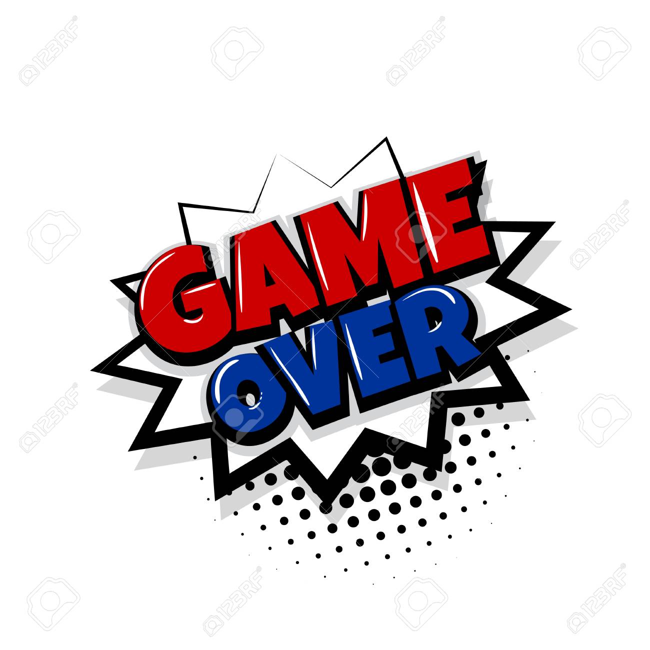 game over play comic
