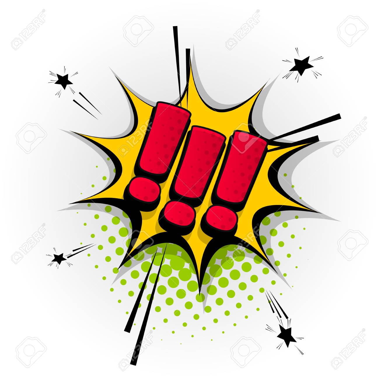 exclamation point hand drawn pictures effects template comics
