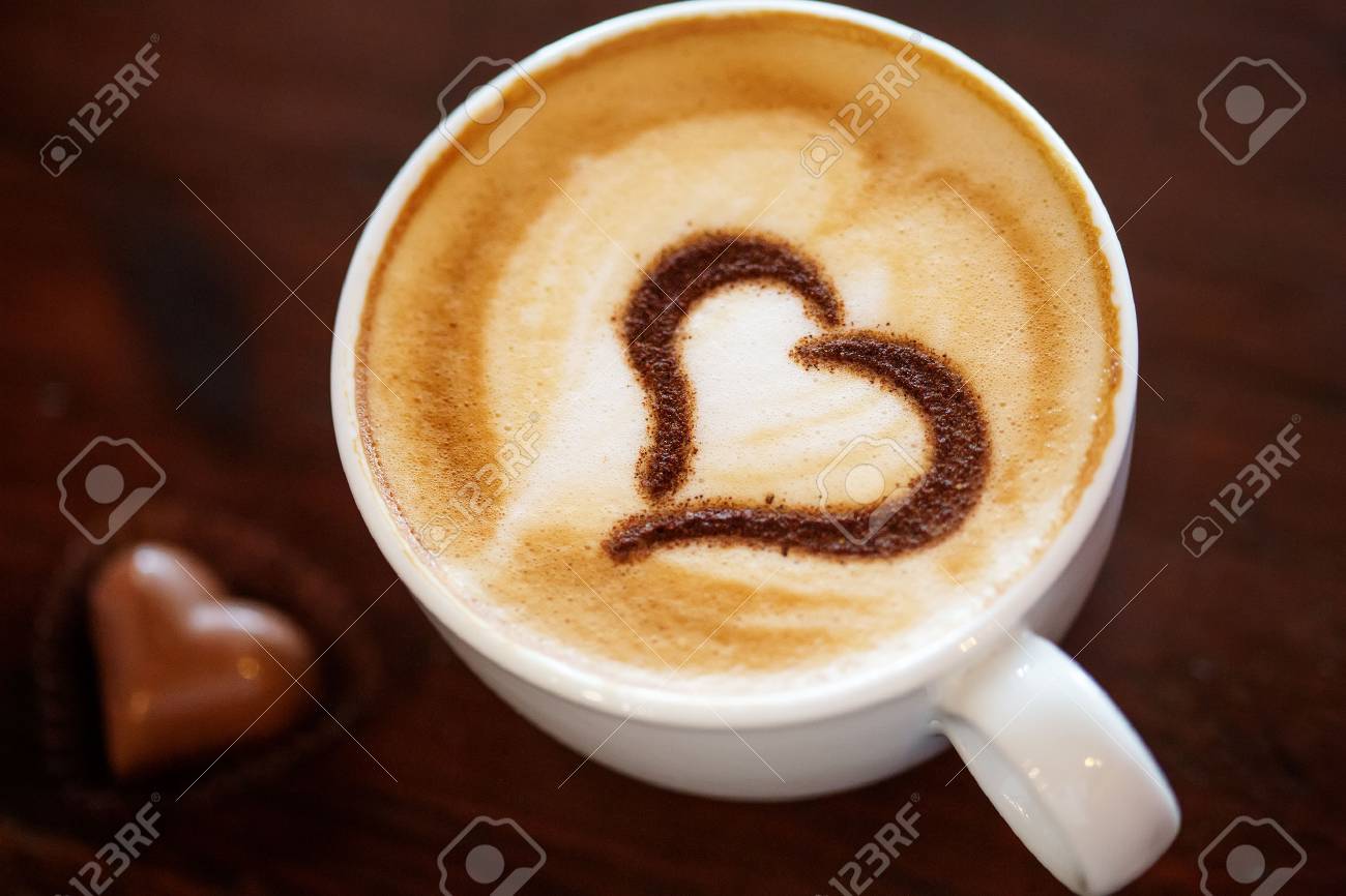 coffee cup with milk