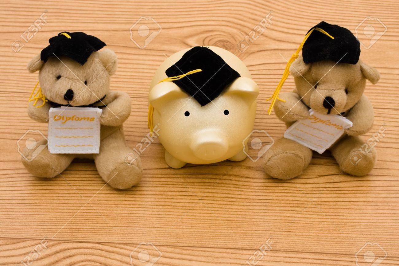 oso de peluche graduacion