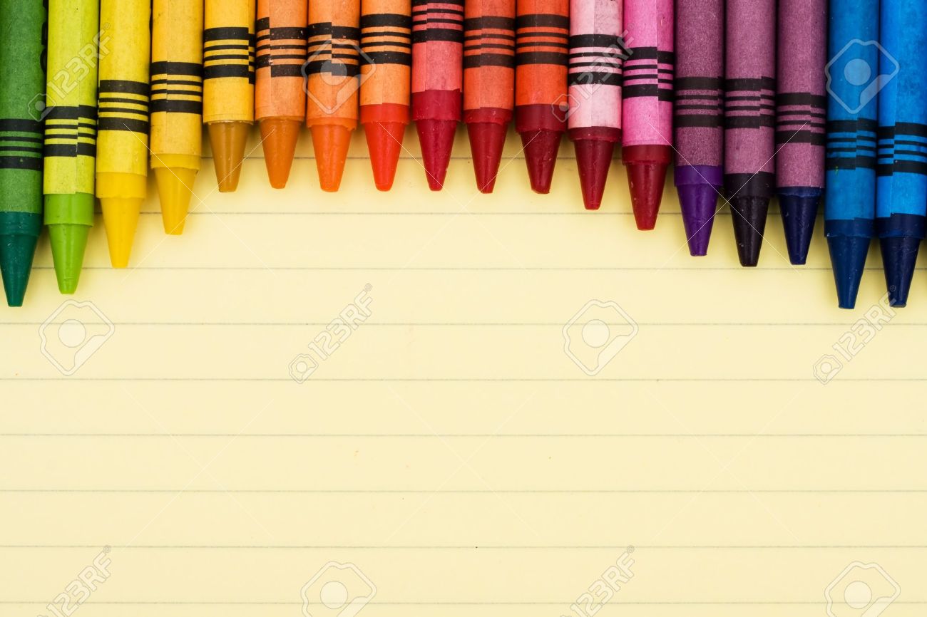crayons background