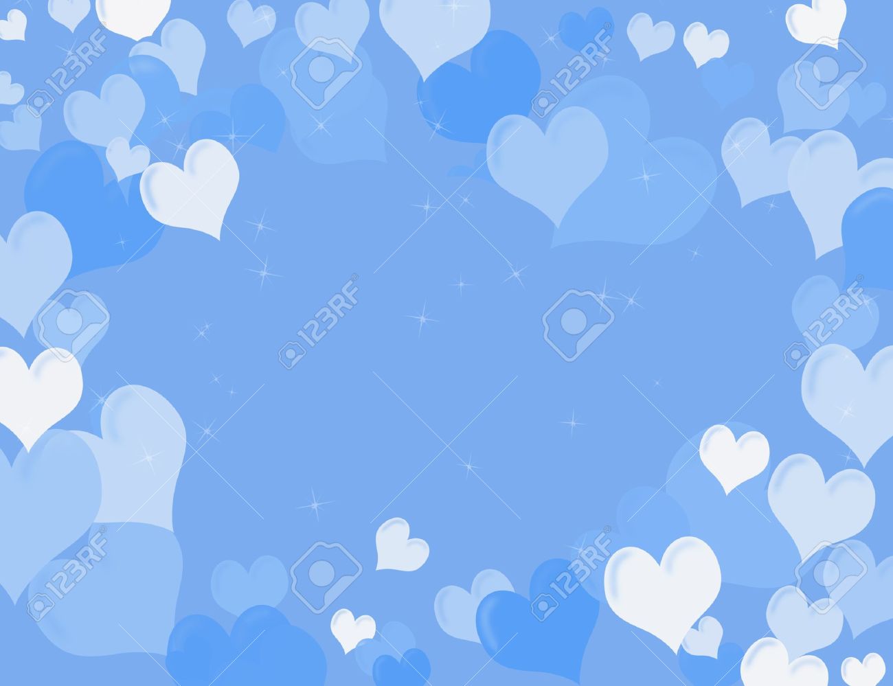 white and blue hearts on a blue sparkly background heart background blue hearts pics