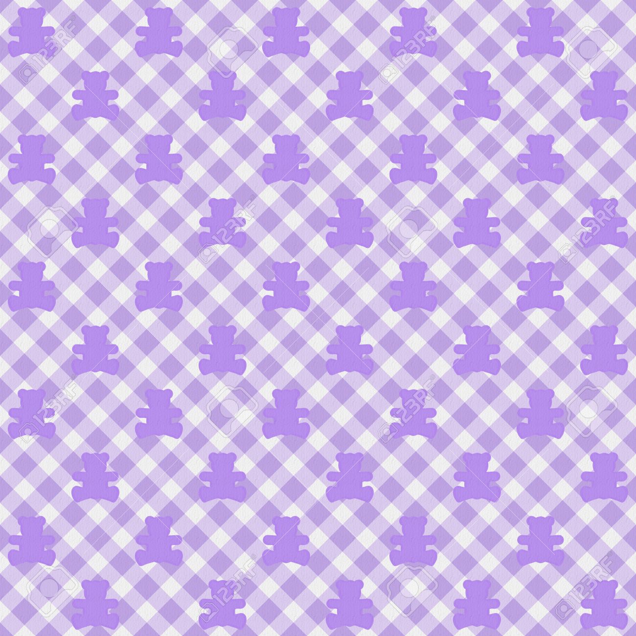 light purple teddy bear