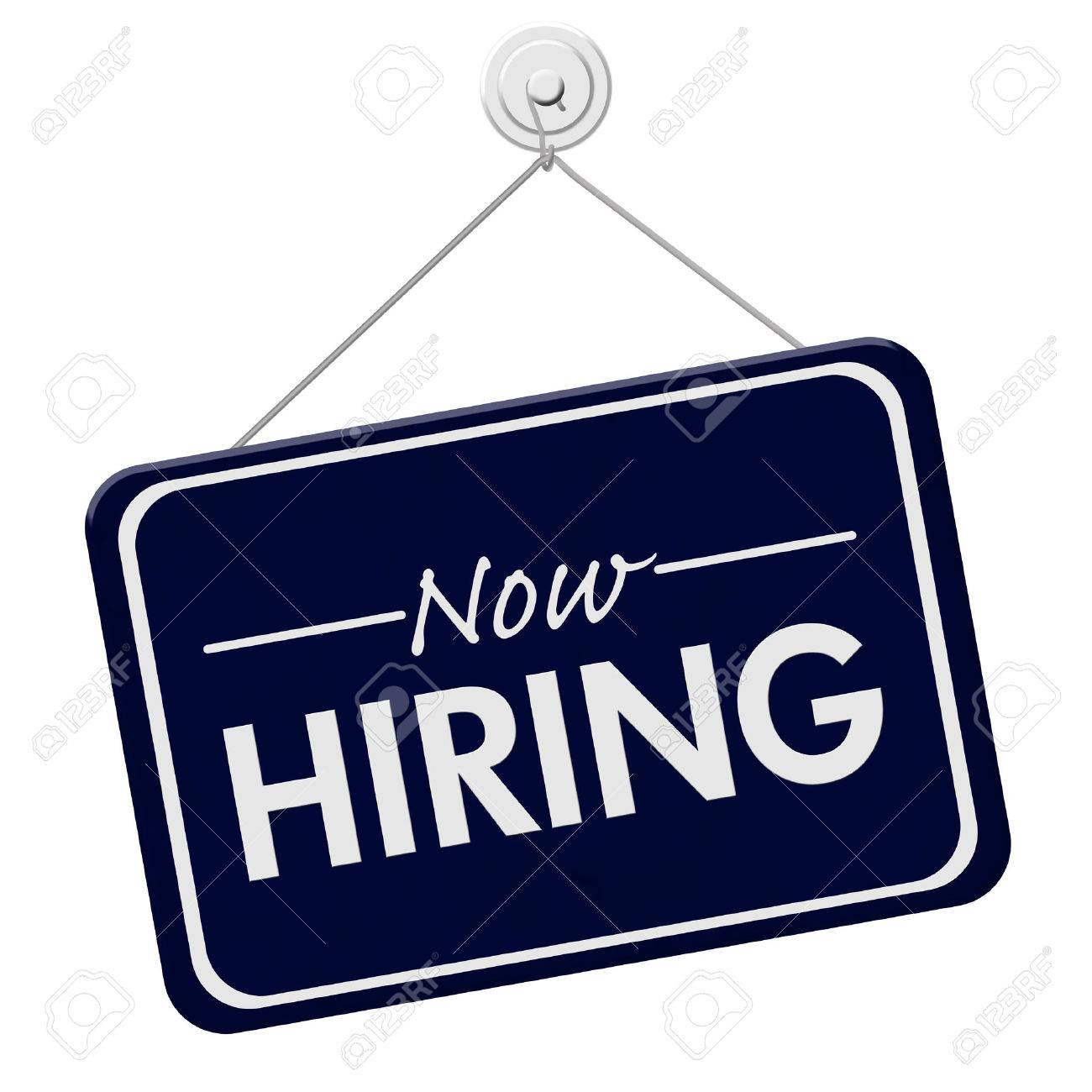 now hiring sign template