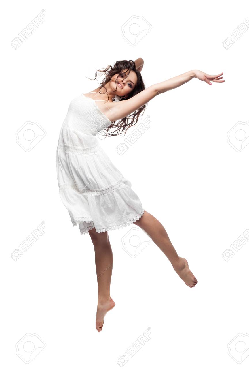 robe blanche de danse