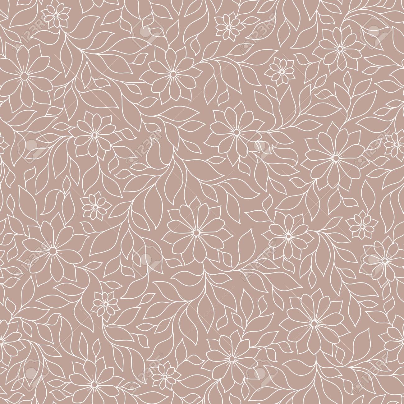 華やかなの花のシームレスなテクスチャ 花と無限のパターンです シームレス パターンを壁紙 パターンの塗りつぶし Web ページの背景テクスチャ使用できます のイラスト素材 ベクタ Image